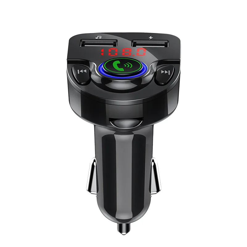 Modulator FM Bluetooth 5.0 2x USB QC 3.0 SPACER SPFM-01-QC - imagine 2