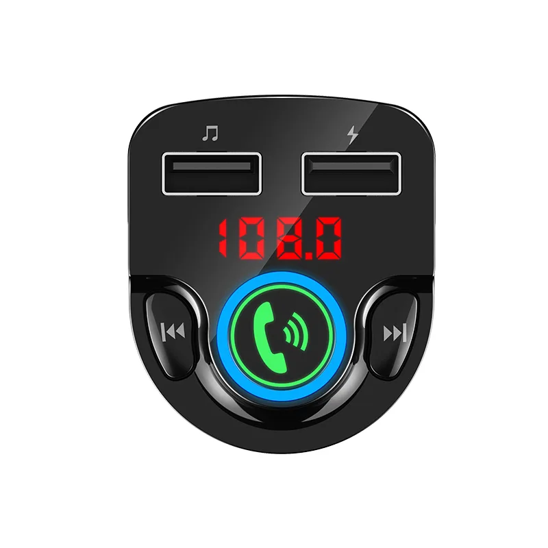 Modulator FM Bluetooth 5.0 2x USB QC 3.0 SPACER SPFM-01-QC - imagine 3