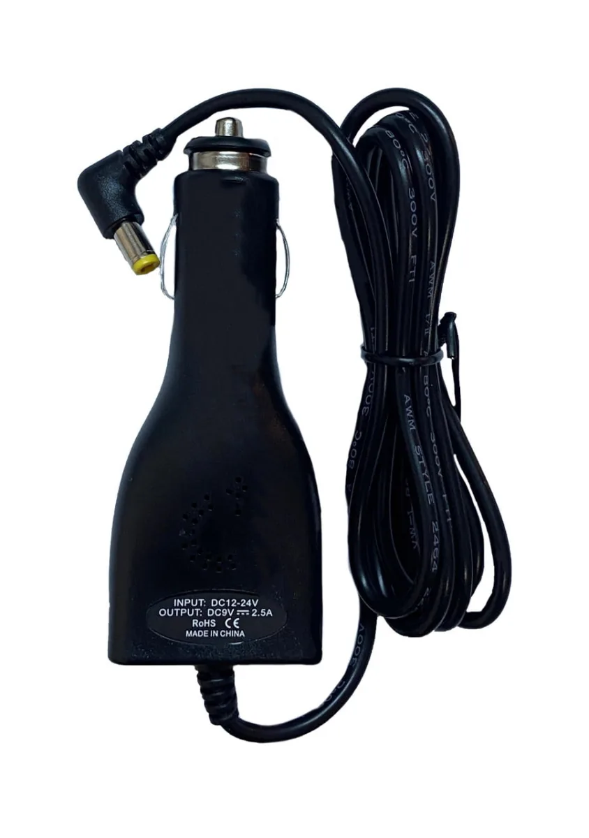 Alimentator Uber Bolt Taxi bricheta auto 12-24V la 9V 2.5A cu mufa 5.5/ 2.5mm (521)