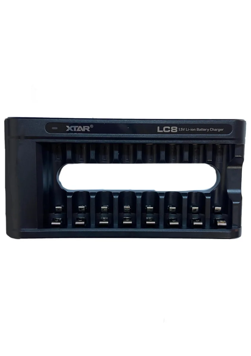 Incarcator 8 acumulatori XTAR LC8 KT AA AAA x1.5V Li-ion Battery Charger conector USB type C (638)
