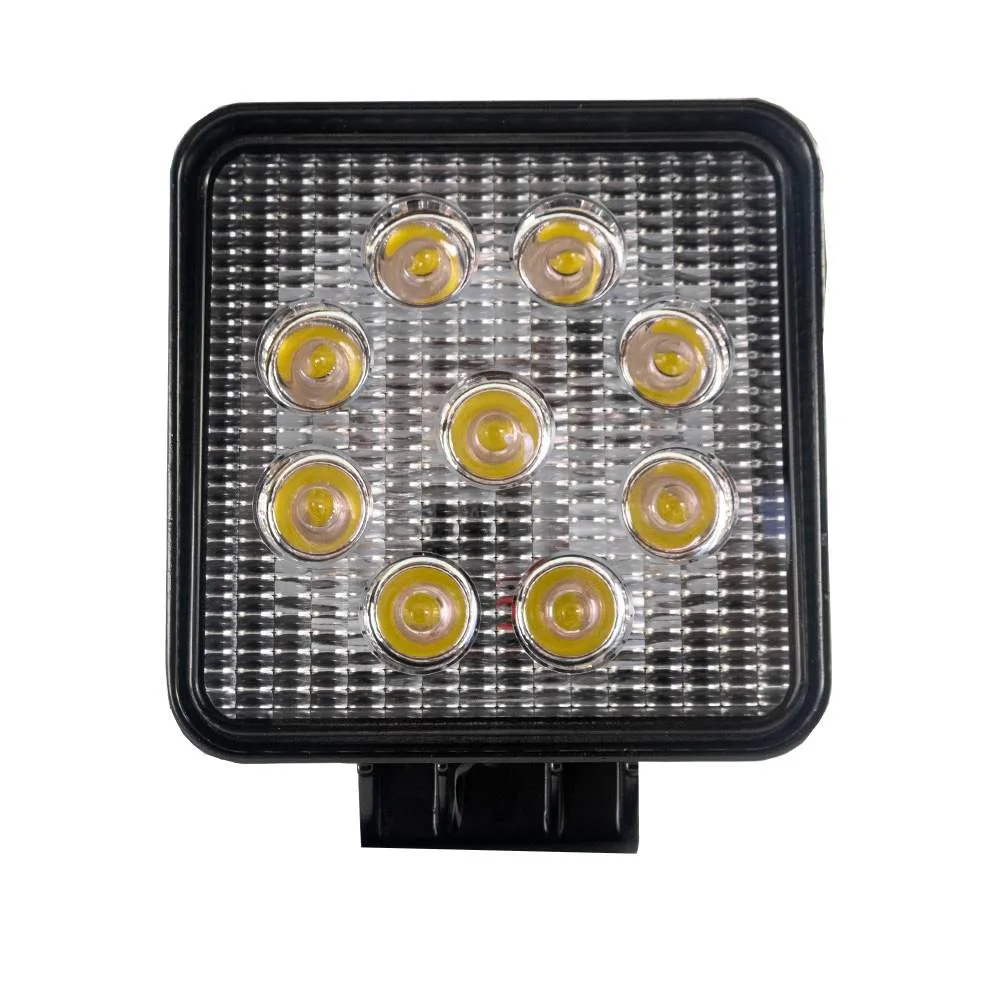 Proiector LED Auto Off Road 27W 9SMD 2000lm 12-32V 126x107x55mm CLL011 Carguard - imagine 3
