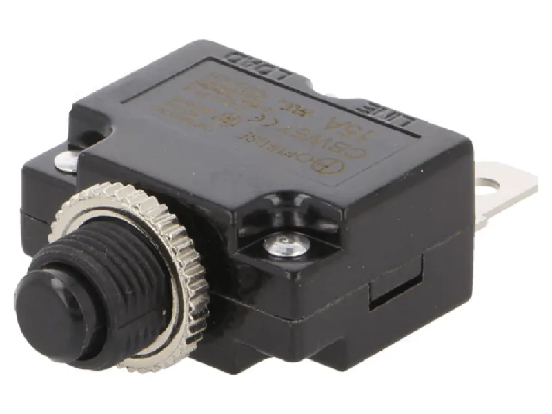 Siguranta termica 15A Imax1kA 125V 250V 32VDC 50VDC OPTIFUSE CBW57-PS-15A