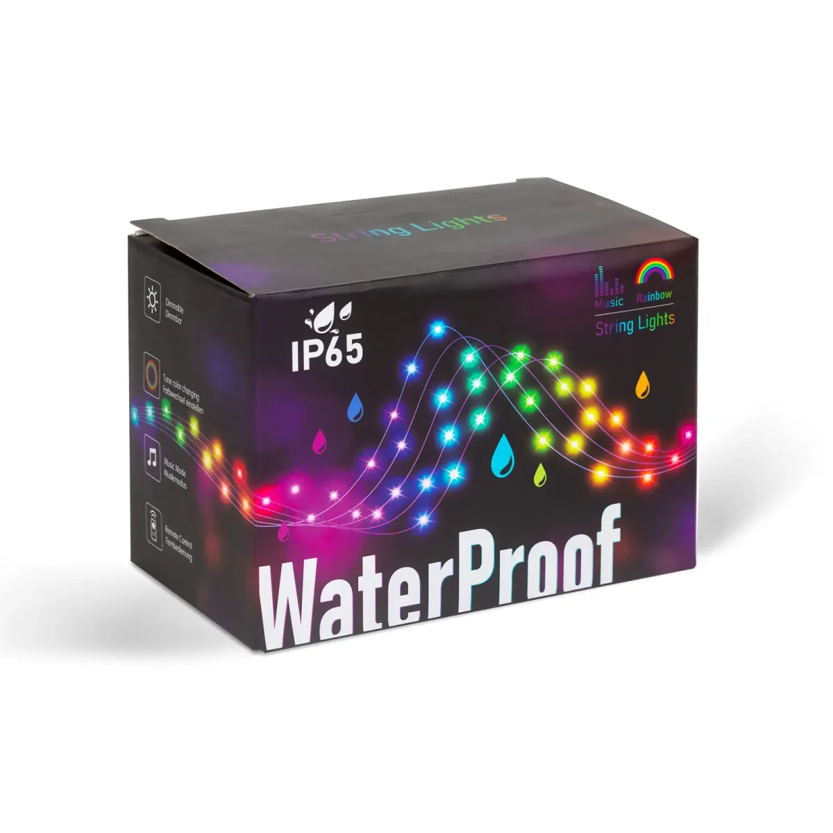 Sir 10m lumina inteligenta 100-240V 66 LED RGB Bluetooth/telecomanda 58386 - imagine 6