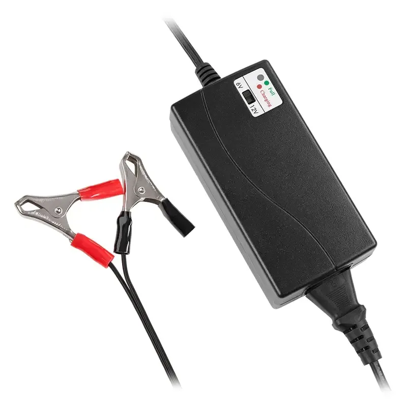 Incarcator acumulatori plumb 6V si 12V 1800mA cu debransare Vipow