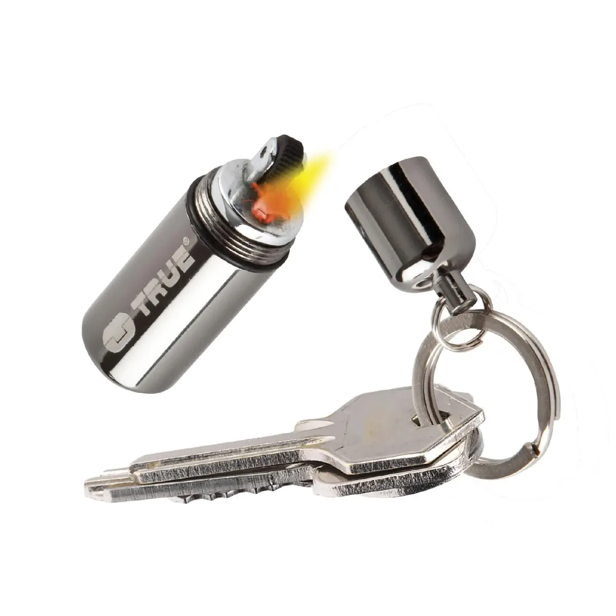 TRUE UTILITY FIRESTASH bricheta mica rezistenta la apa si breloc TU262K