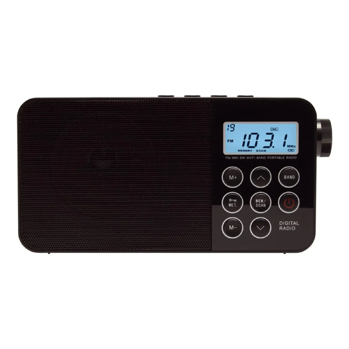 Radio portabil digital AM-FM-SW cu ecran LCD SAL RPR 3LCD