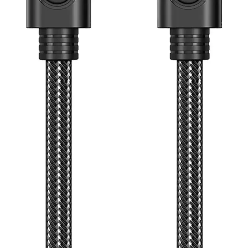 Cablu USB Orico CL32-10-BK 100W USB 3.2 Type-C 90 - USB 3.2 Type-C 1m negru textil - imagine 2