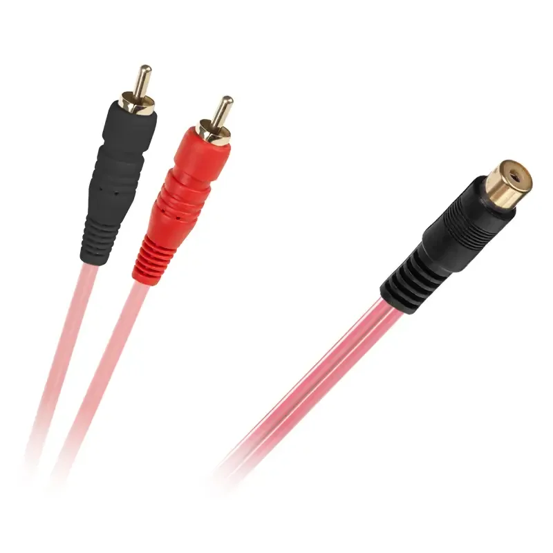 Cablu Y RCA mama la 2x RCA tata 0.2m Cabletech