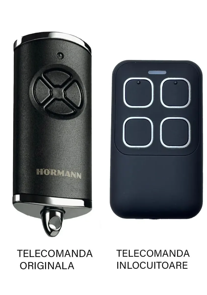 Telecomanda inlocuitoare poarta garaj desicanale cod Bisecure 868.35MHz Hormann HS4BS compatibila cu originalul (823)