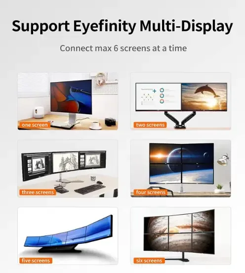 Cablu Activ DisplayPort V1.2 la HDMI 2m UHD 4K 3840x2160P 60Hz - imagine 3