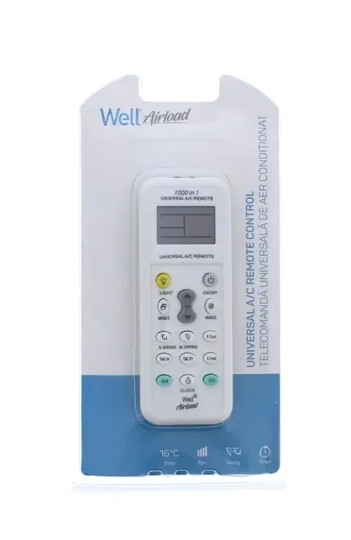 Telecomanda universala pentru aparate de aer conditionat Well RC-AC-AIRLOAD-WL - imagine 3