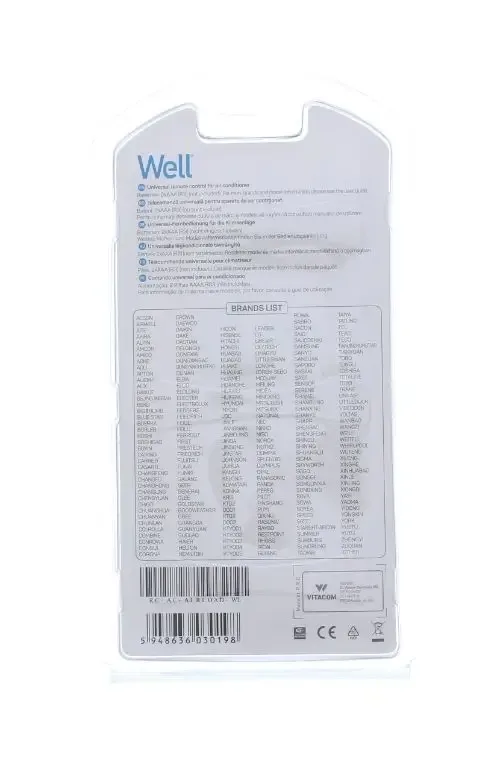 Telecomanda universala pentru aparate de aer conditionat Well RC-AC-AIRLOAD-WL - imagine 4