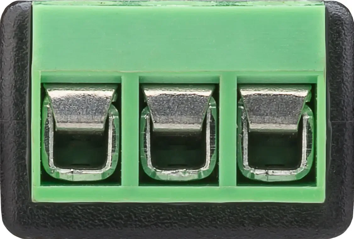 Adaptor bloc terminal cu 3 pini tip regleta cu surub la Jack 3.5 mm mama 3 pini stereo Goobay 76746 - imagine 2