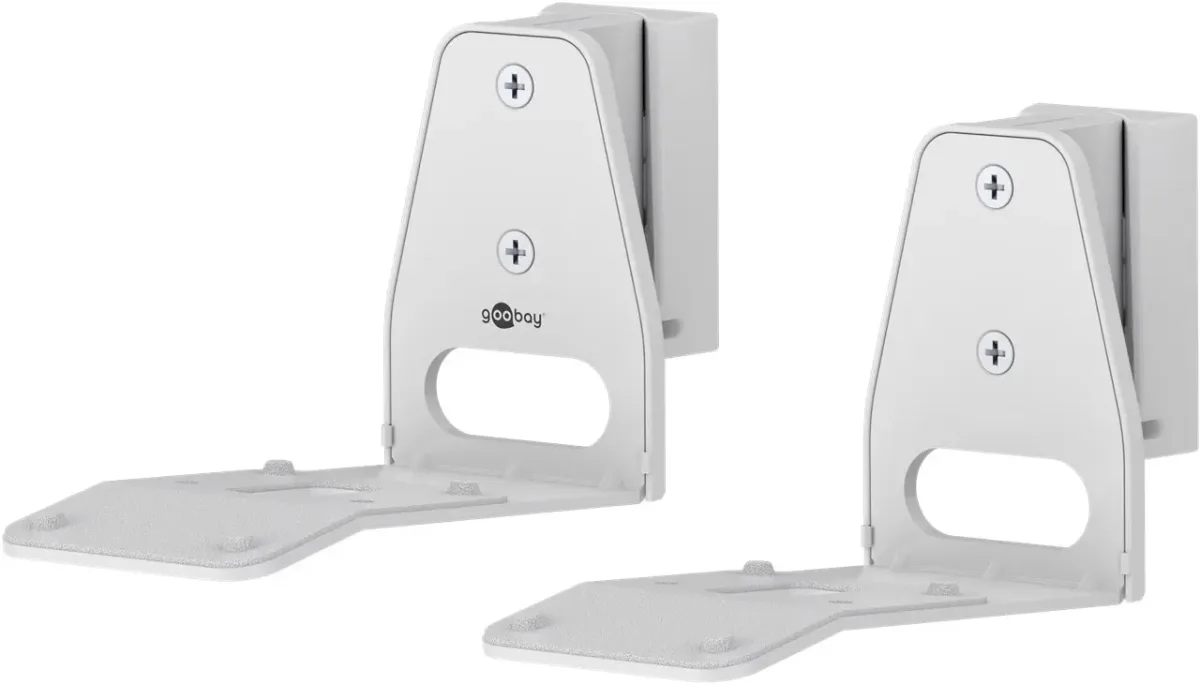 Set suport difuzor de perete Modern Sonos Era 300 Flex alb Goobay 71984