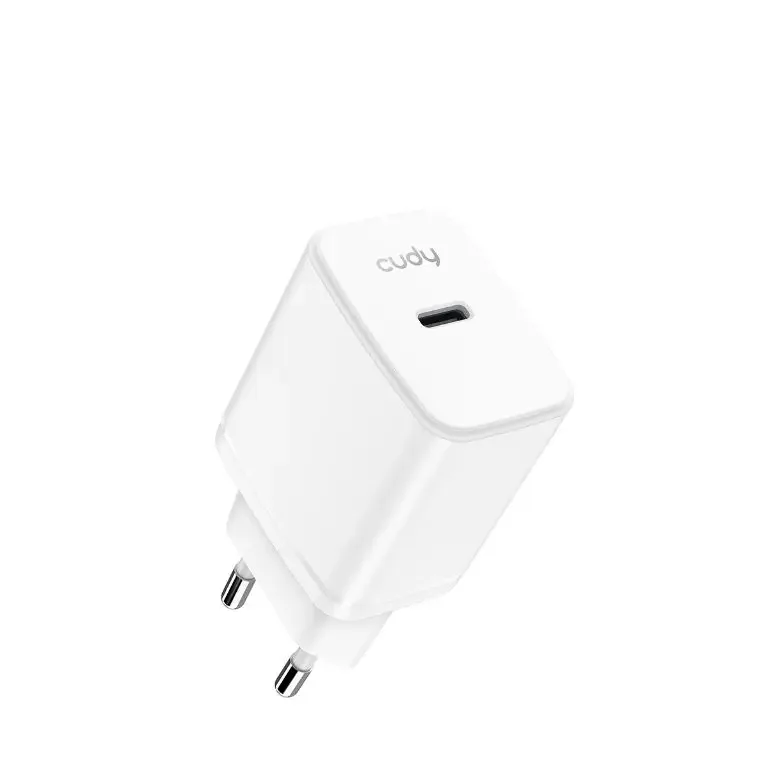 Incarcator retea Cudy CH25_EU V1.0 1x USB-C PD 25W GaN alb