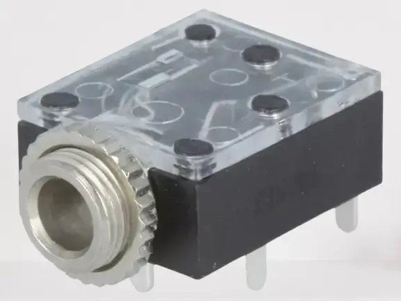 Conector Jack 3.5 mm CLIFF JYS-35 (FT6320) soclu mama stereo 3 contacte 5 terminale pentru placa /panou