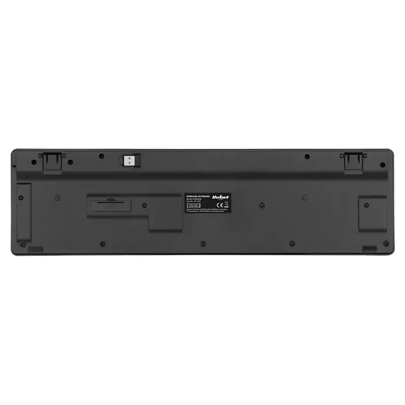 Tastatura Wireless 2.4GHz 96-taste WK100 REBEL KOM1028 445x125x20mm - imagine 3