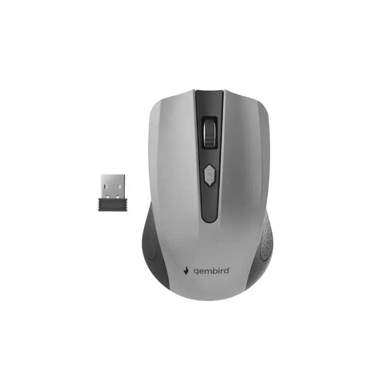 Mouse wireless 1600DPI USB GEMBIRD MUSW4B04BG - imagine 2