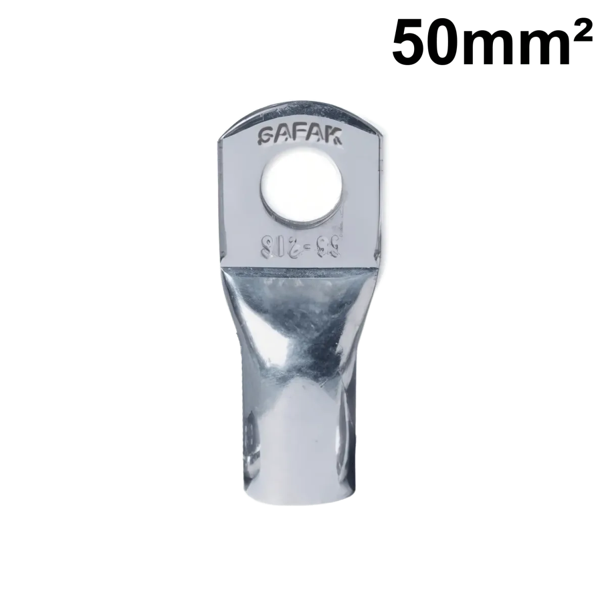 E 05010 Papuc cupru gaura M10 sectiune 50mm2 Safak E 05010