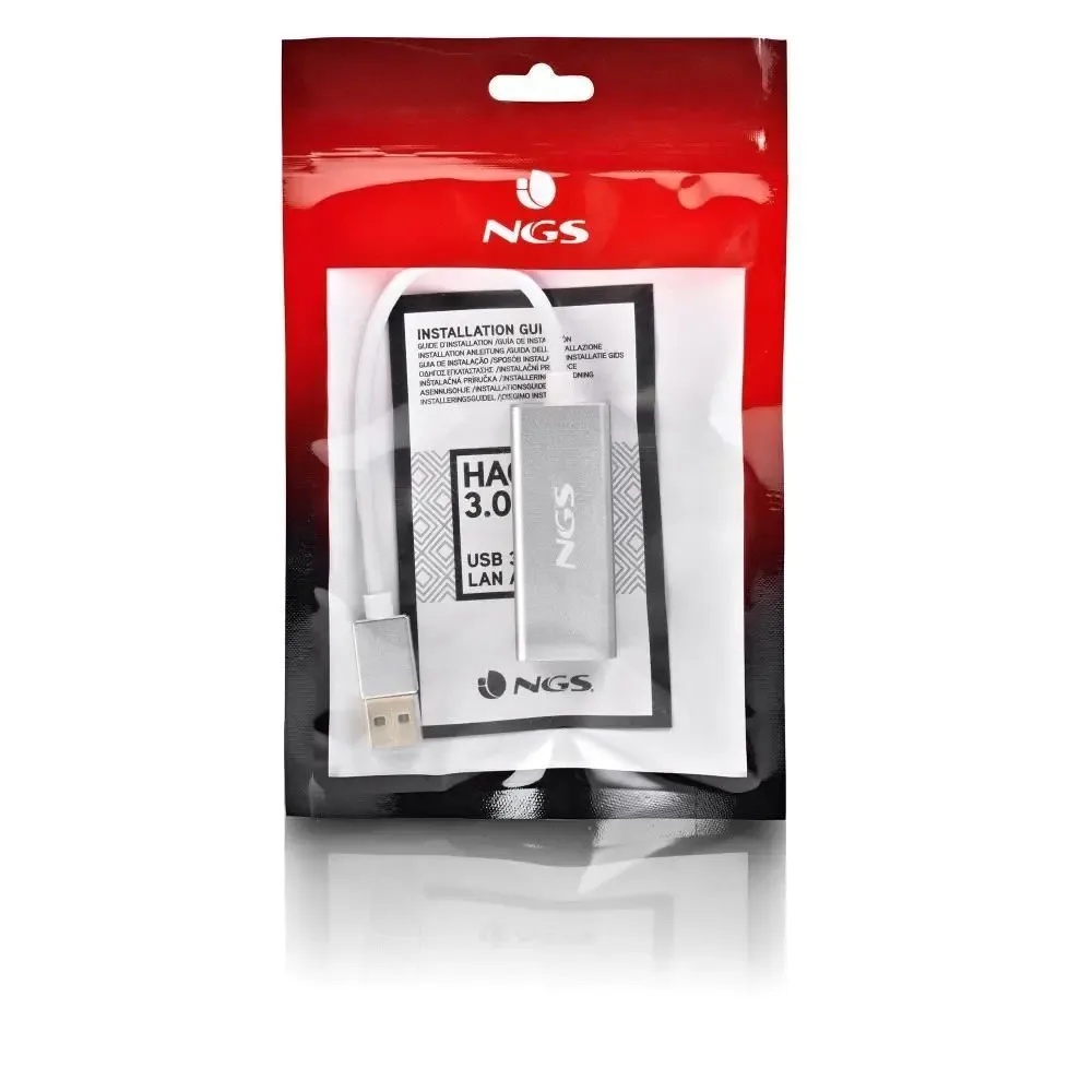 Adaptor retea NGS Hacker 3.0 USB3.0 la RJ45 1000Mbit/s Gigabit Ethernet - imagine 5