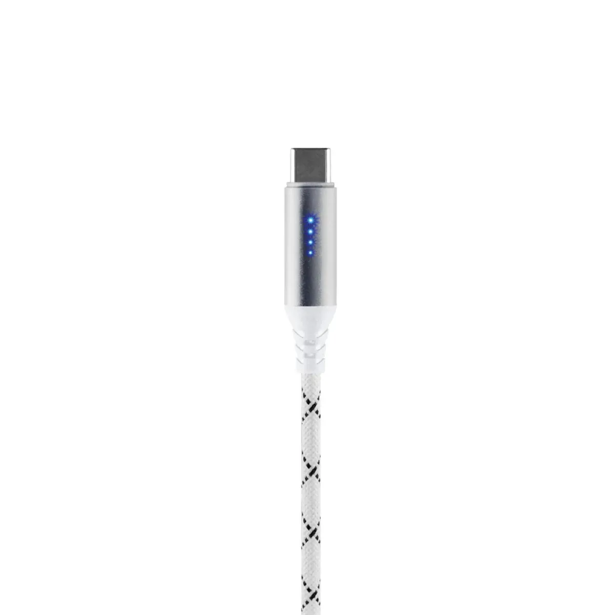 Cablu de incarcare USB-C - USB-C 2m 100W 5A QC /PD /PPS si contor de energie LED Home USBCC2M100L - imagine 2