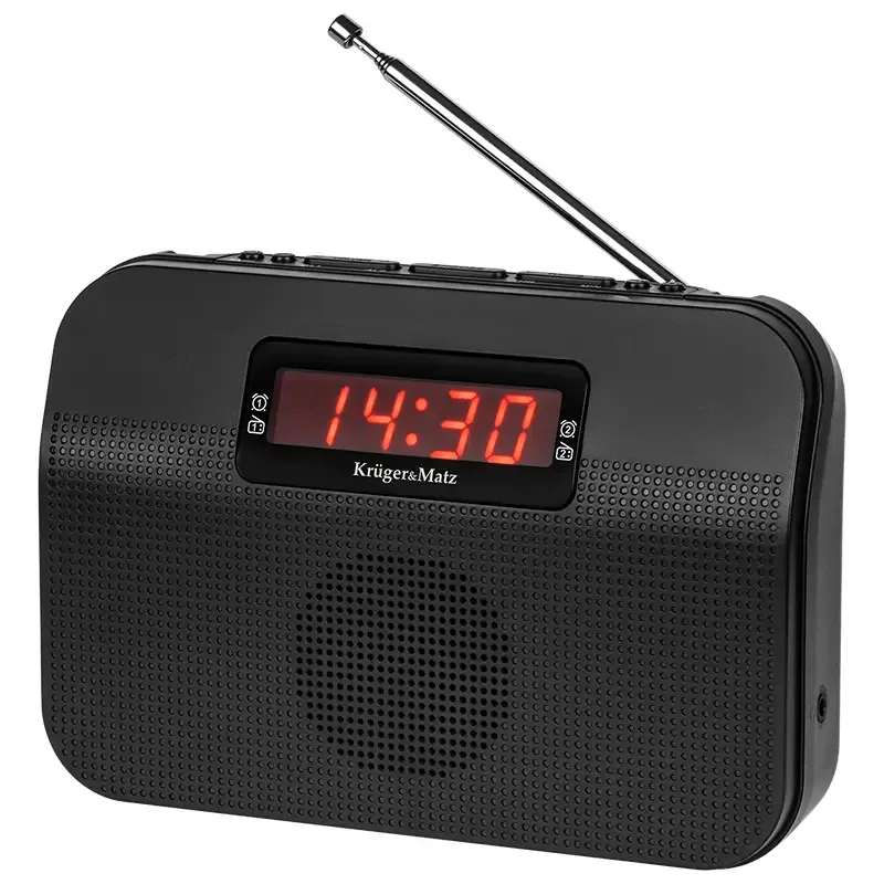 Radio portabil FM /AM Ceas Alarma Kruger&Matz KM0825