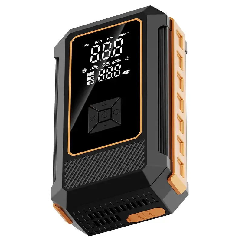 CAR JUMP STARTER 800A + Compresor + Power Bank 8000mAh Platinet PMPBTP - imagine 2