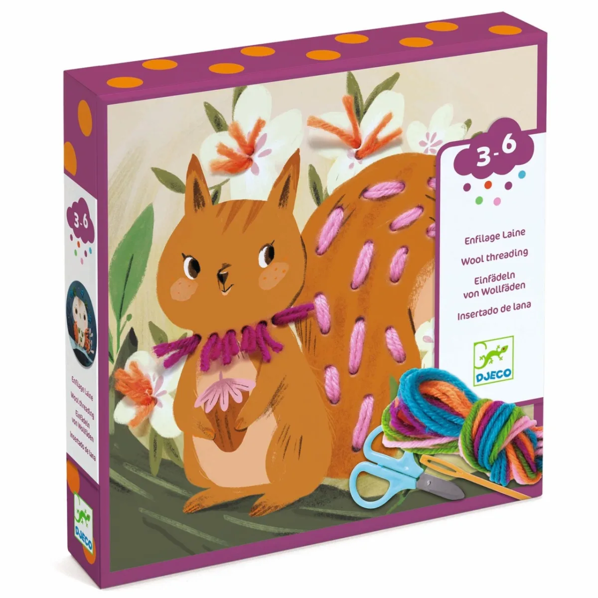 Joc de creatie Introducere in broderie, Djeco