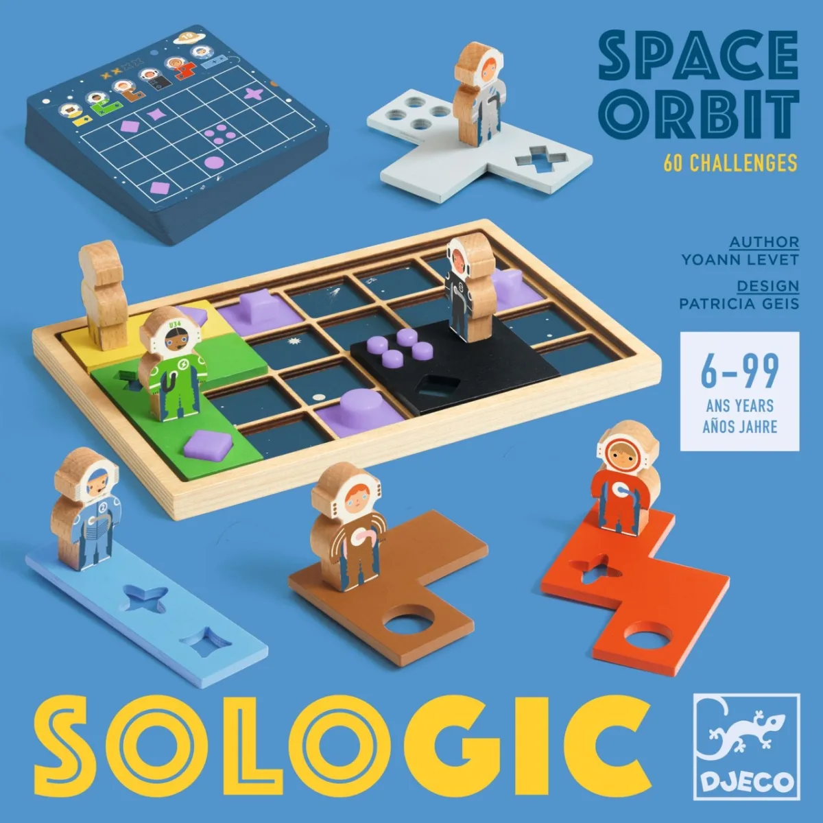 Joc de logica Orbita spatiala, Djeco - imagine 2
