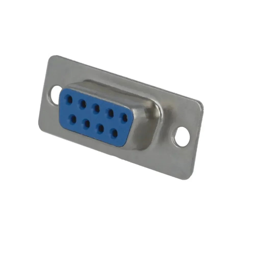 Set 10 conectori SUB-D SERIAL RS232 9 pini mama CONNFLY DS1033-09FUNSISS-CT-10 - imagine 3