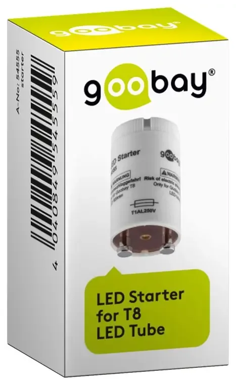 LED STARTER pentru tuburi LED T8 Goobay 54555