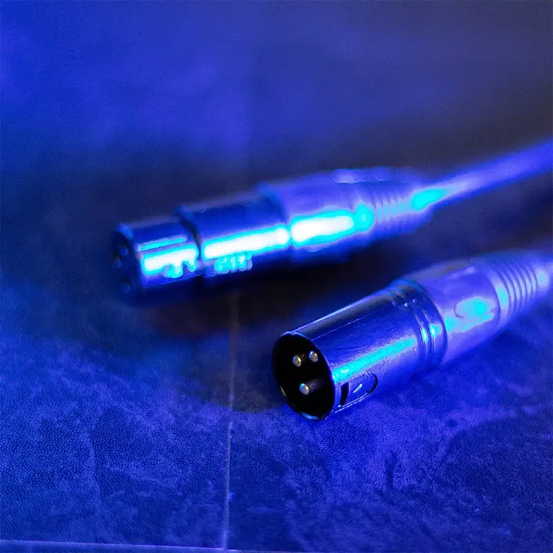 Cablu Professional XLR 3pin DMX mama - XLR 3pin DMX tata 10m PLUGGER PLU CABD XF3XM3 10M0 EAS - imagine 3