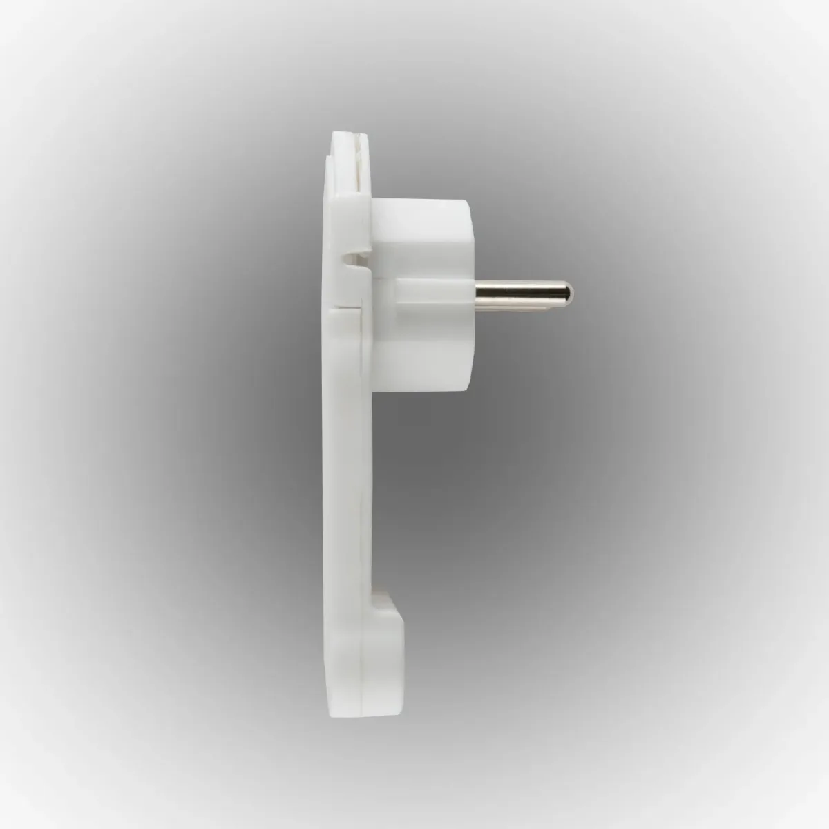 Stecher conector plat cu inel 16A /3680W cu pamantare alb Home NV FP 2