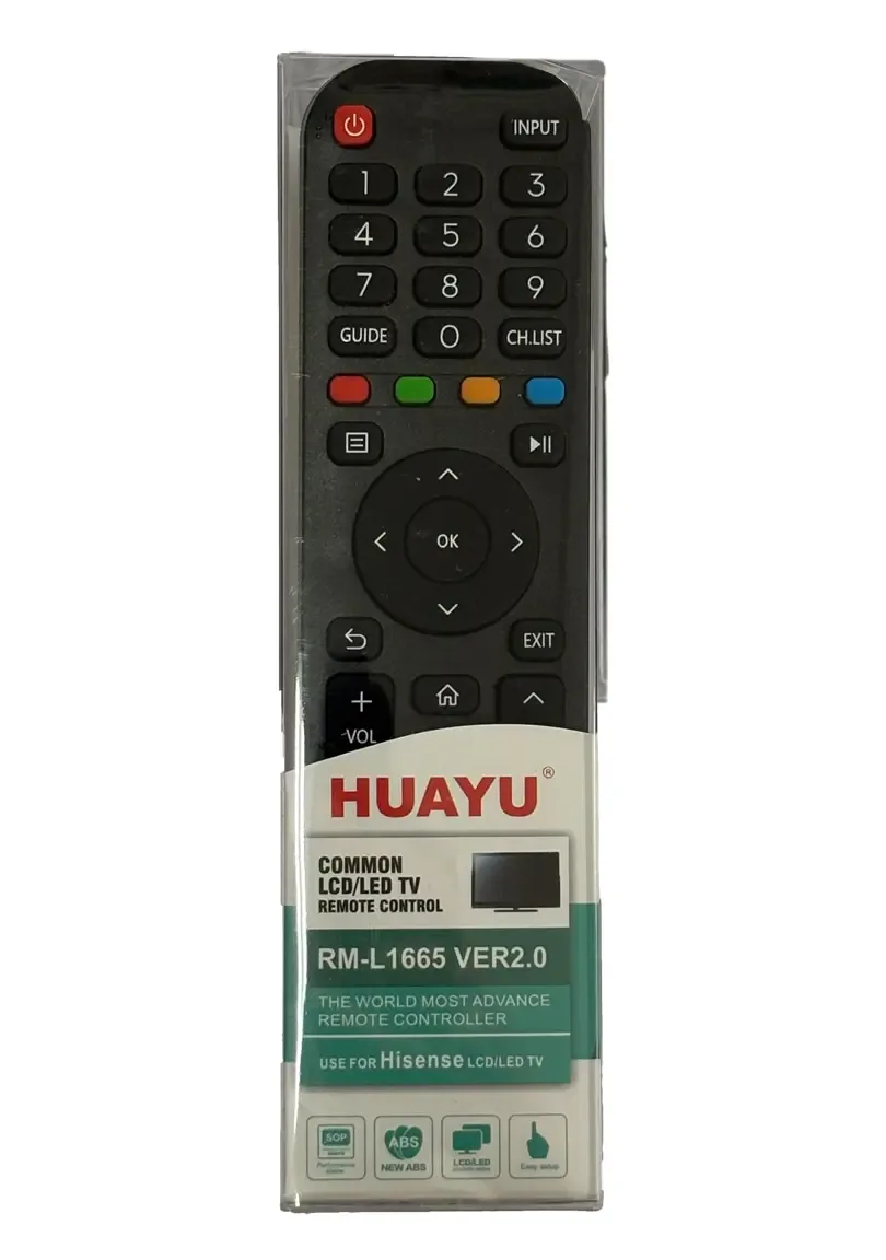 Telecomanda universala compatibila TV Hisense RM-L1665 V2 Huayu (327-1) - imagine 2