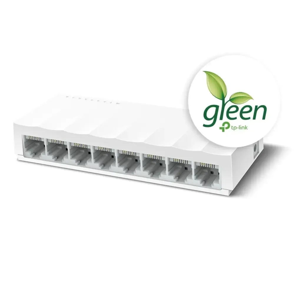 Switch TP-Link LS1008 8 porturi 10/100Mbps - imagine 3