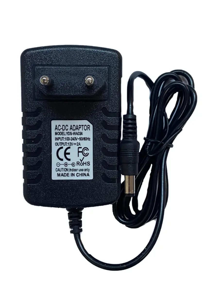 Alimentator AC-DC 12V 2A cu mufa 5.5x2.1mm (500-1-2)