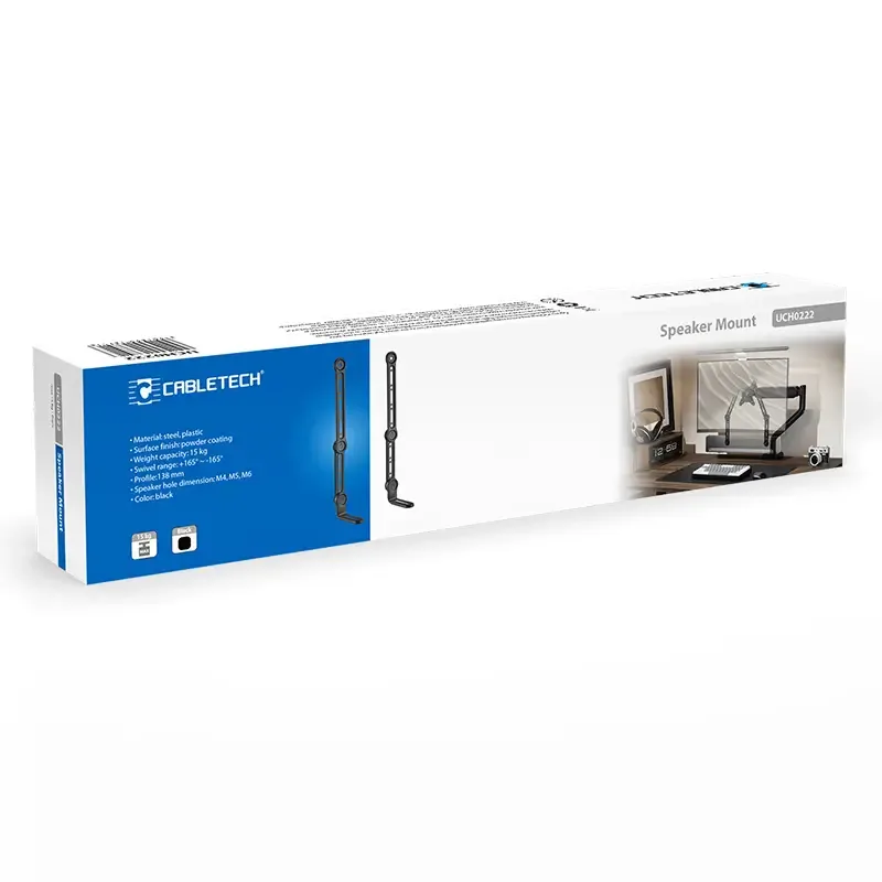Suport TV SOUNDBAR max. 49" CABLETECH UCH0222 - imagine 6