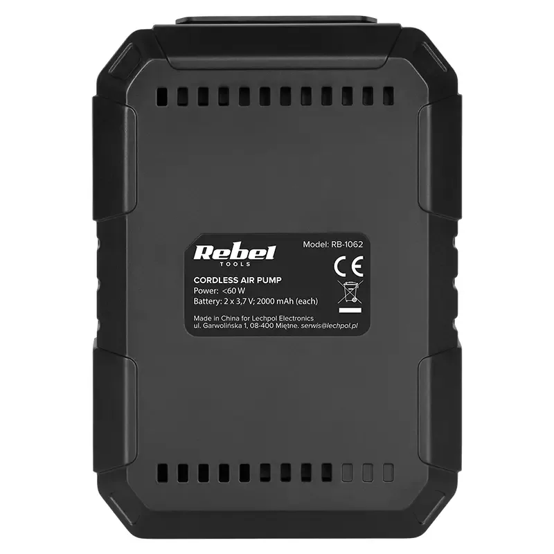 Compresor portabil 4000mAh Display LCD Rebel RB-1062 - imagine 3