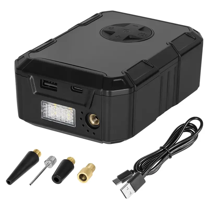 Compresor portabil 4000mAh Display LCD Rebel RB-1062 - imagine 2