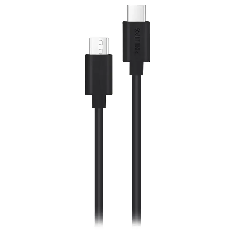 Cablu incarcator /date USB-C - USB-C 1.2m PHILIPS PH-DLC3104C - imagine 2