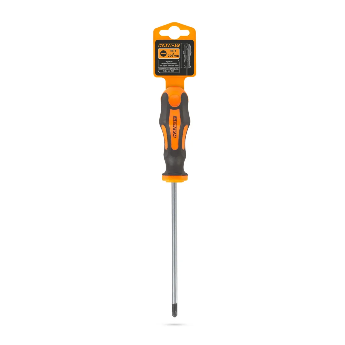 Surubelnita Phillips PH3, Lungime 200 mm, Otel Crom-Vanadiu, Maner Ergonomic Antiderapant - imagine 3