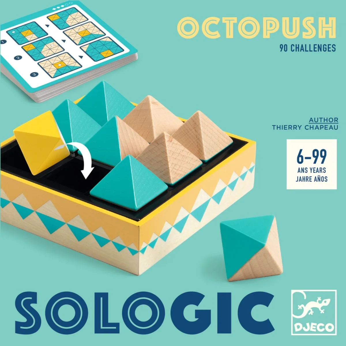 Joc de logica OctoPush, Djeco - imagine 3