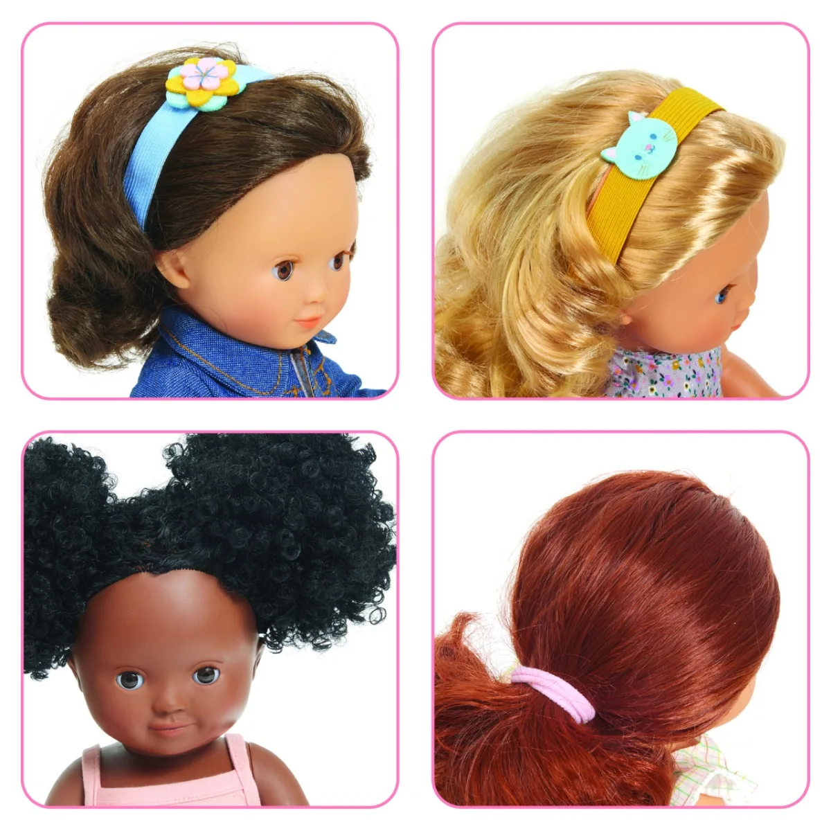 Colectia Pomea Set de coafura pentru papusi, Djeco - imagine 5