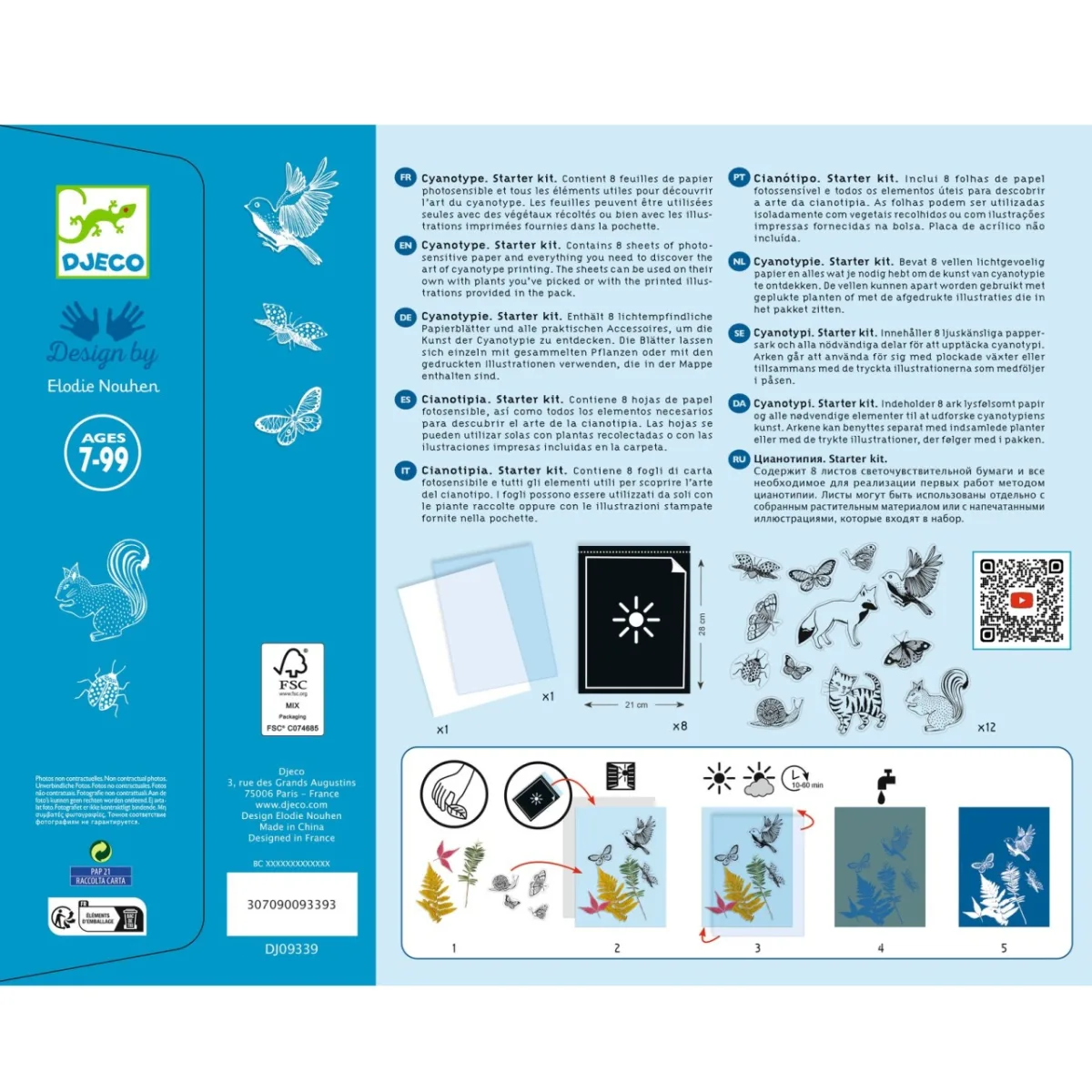 Atelier de creatie Cianotip, Djeco - imagine 3