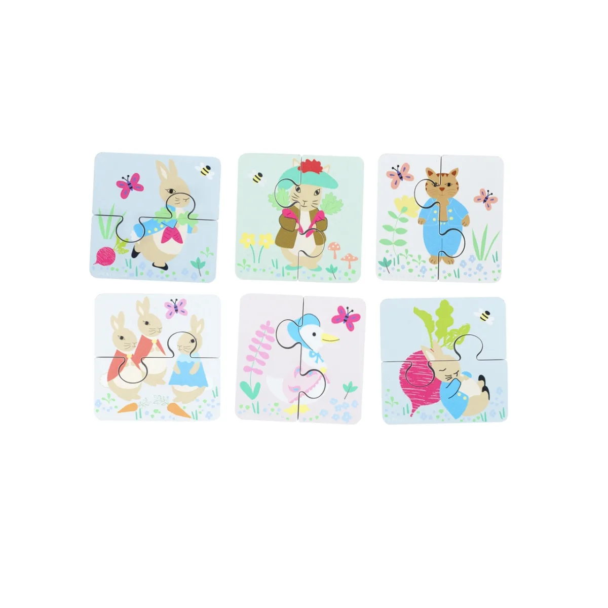 Puzzle-uri Peter Rabbit™ in cutie lemn, Orange Tree Toys - imagine 5