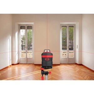 SKIL 1960 DA Nivela laser cu linie n cruce 360 garde, lumina rosie, raza actiune 20m, Accu Li-Ion, include incarcator micro USB si geanta de transport