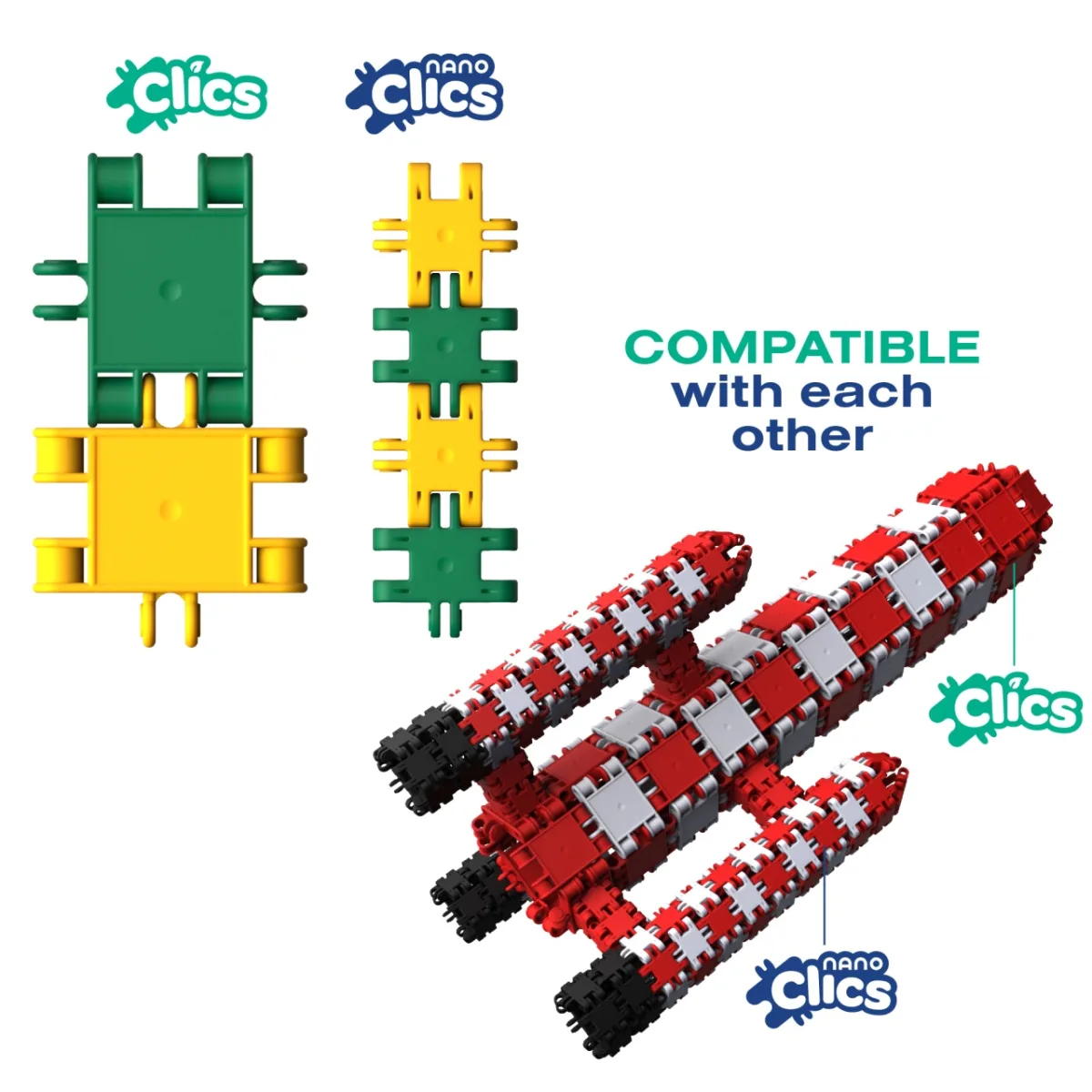 Nano Clics Pentru constructii fantastice, Clicformers - imagine 4
