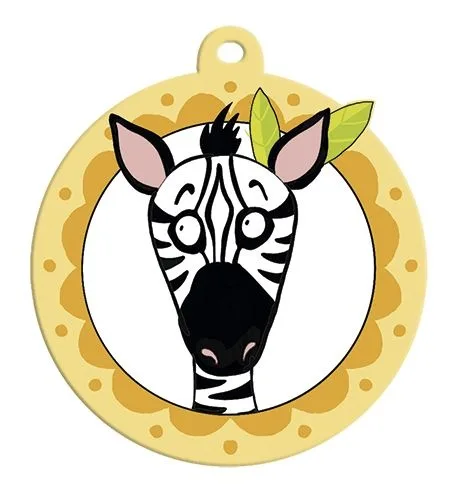 Set masti petrecere Animale exotice, Fridolin - imagine 2