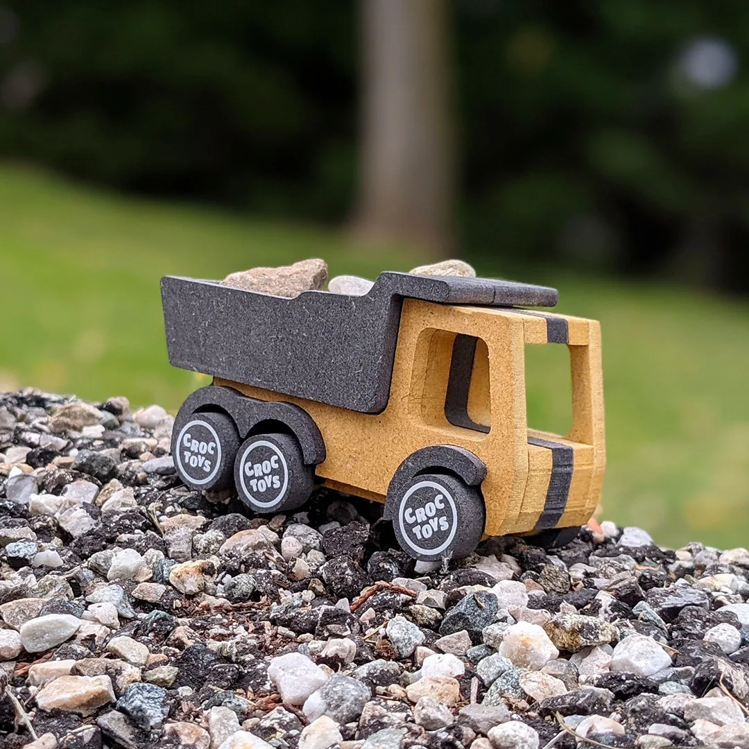 Set de constructie vehicul de santier Basculanta Ben, Croc toys - imagine 3