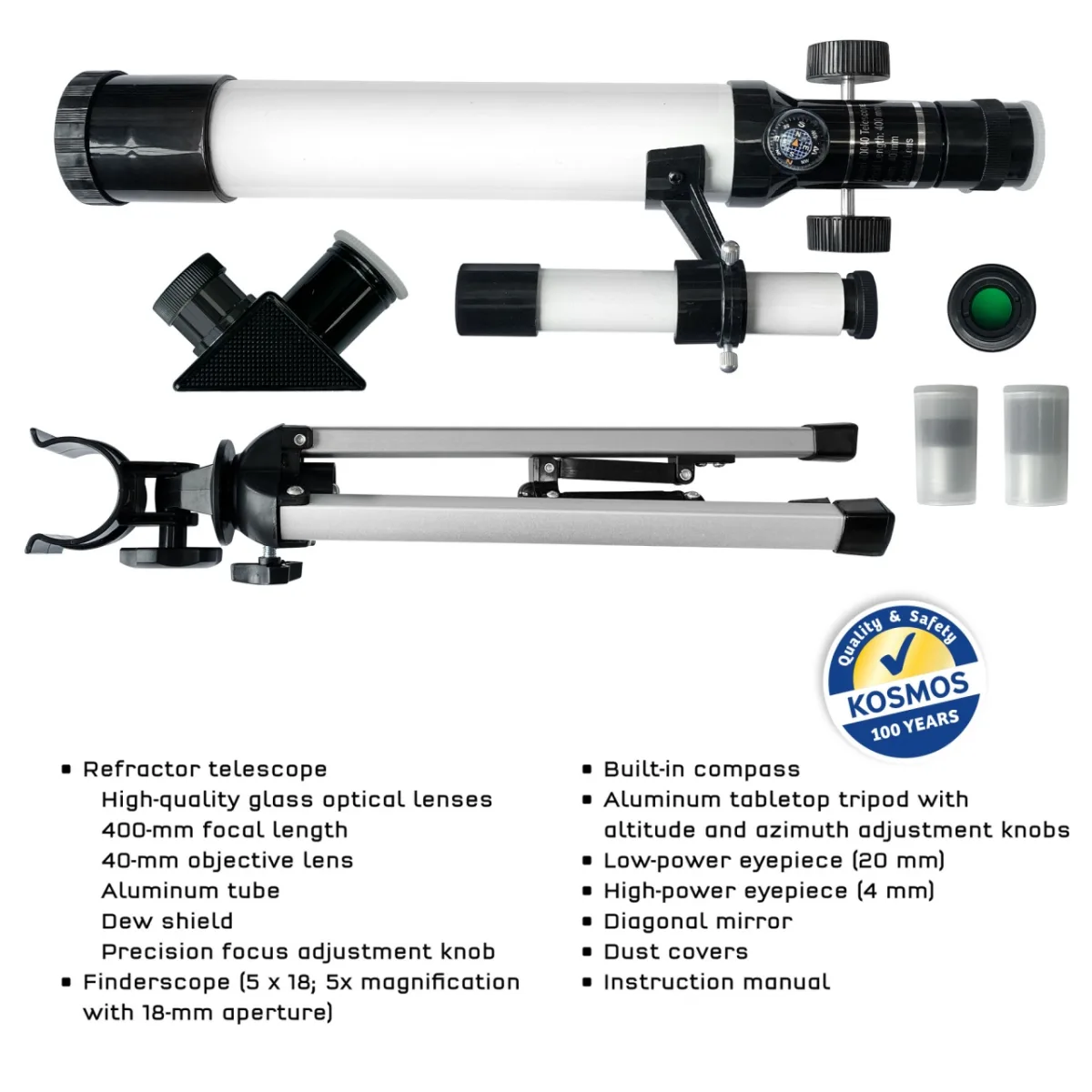 Kit STEM Telescop 100x, Thames & Kosmos - imagine 5